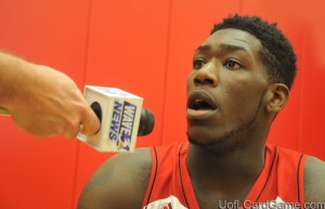 Montrezl Harrell, no turning cheek this time.