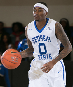 Kevin Ware with a new number at Georgia State.