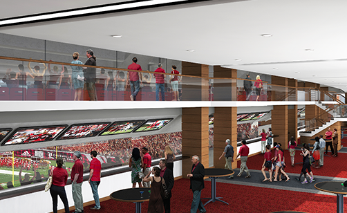 The Pepsi Club will provide still another great fan gathering place.