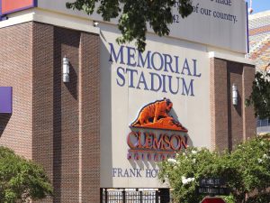 Memorial Stadium at Clemson (Cindy Rice Shelton photo).